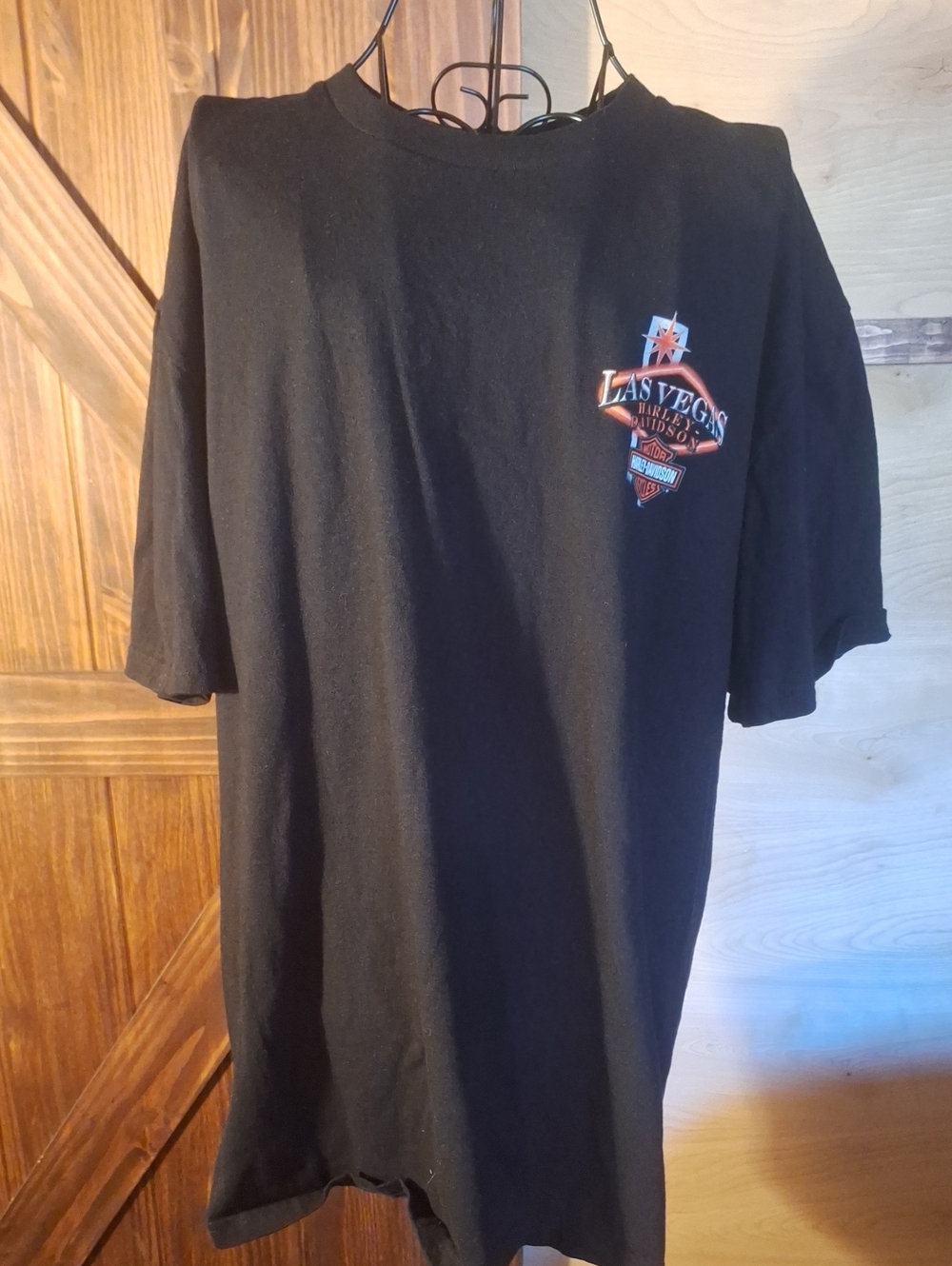 Harley-Davidson Black Las Vegas Logo Short Sleeve Tee